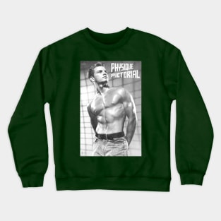 PHYSIQUE PICTORIAL - Vintage Physique Muscle Male Model Magazine Cover Crewneck Sweatshirt